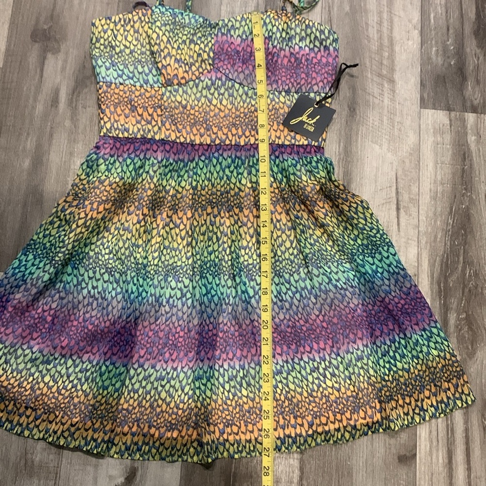 Jack By BB Dakota NWT SZ 6 Animal Core Print.Mardi Gras/ Party - Picture 8 of 12